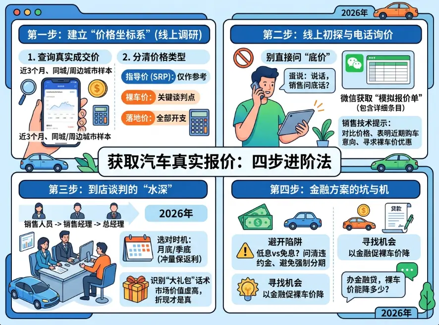 如何获取4S店报价：真实且简单的指南