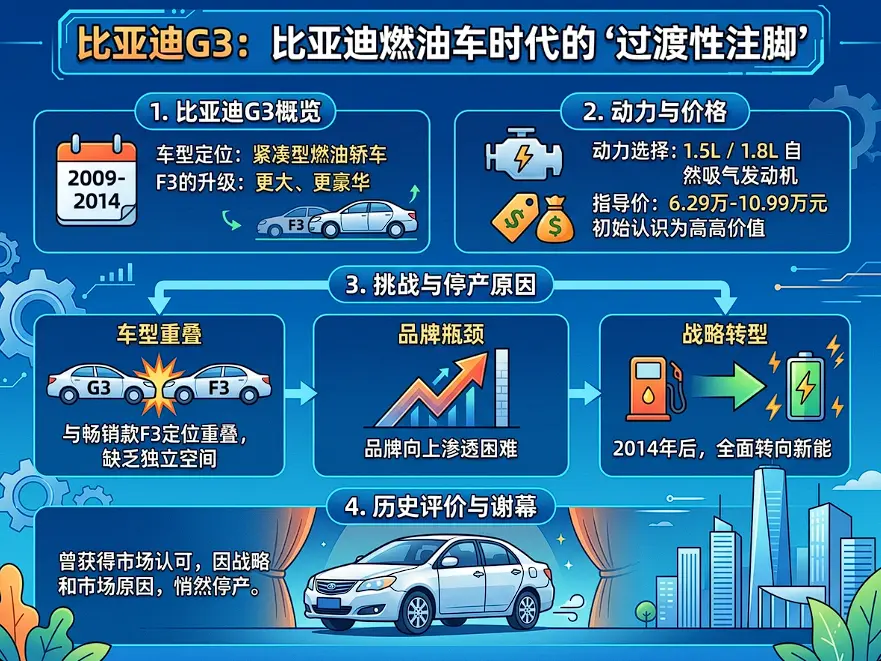 比亚迪G3:一款被时代记住的 比亚迪G3:一款被时代记住的