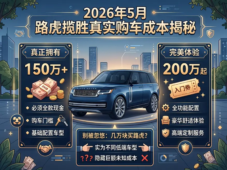 路虎揽胜到底多少钱？别被