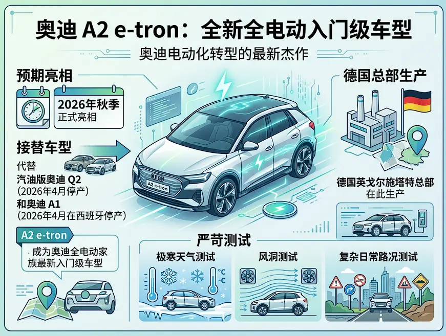 经典“铝合金蛋壳车”触电复活:奥迪 A2 e-tron 首发前瞻,它能成为最划算的豪华电车吗? 第1张 经典“铝合金蛋壳车”触电复活:奥迪 A2 e-tron 首发前瞻,它能成为最划算的豪华电车吗? 第1张
