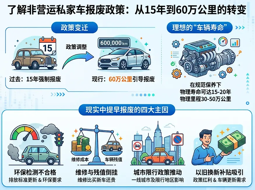 一辆车正常保养到底能开多少年？ 第1张
