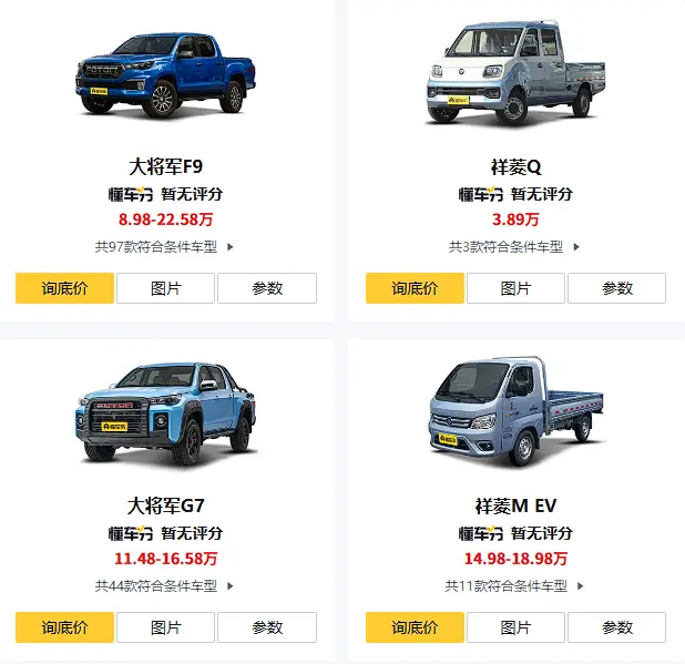 2026福田皮卡报价底牌揭秘:从6万工具车到20万电混巨兽,你的场景选对了吗? 第3张 2026福田皮卡报价底牌揭秘:从6万工具车到20万电混巨兽,你的场景选对了吗? 第3张