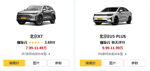 2026款北汽旗下全系最新报价:从“大空间代步”到“硬派越野”购车策略深度解析 第3张 2026款北汽旗下全系最新报价:从“大空间代步”到“硬派越野”购车策略深度解析 第3张