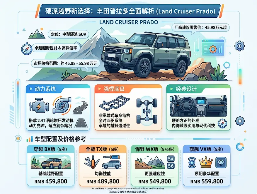 45万的普拉多,只推荐给一种人 第1张 45万的普拉多,只推荐给一种人 第1张