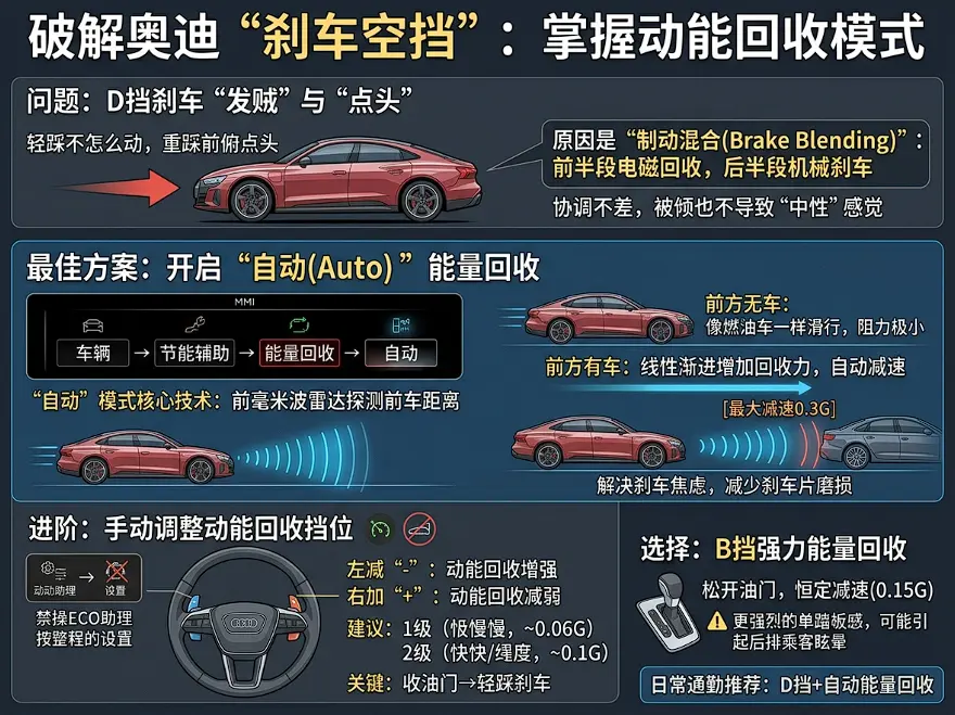 告别德系电动焦虑：奥迪 Q4 e-tron 极速上手与黄金调校避坑指南