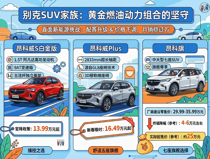2026年别克汽车全系报价实调：从“一口价”爆款到高端新能源，如何买到最底价？ 第2张