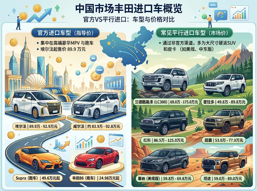 跌落神坛的“进口丰田”:加价终结、降价抛售,2026年我们还该为情怀买单吗? 第1张 跌落神坛的“进口丰田”:加价终结、降价抛售,2026年我们还该为情怀买单吗? 第1张