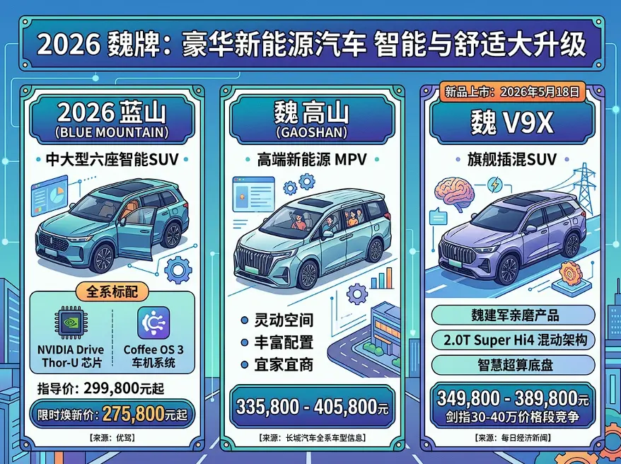 2026长城汽车最新价格探底：五大品牌全矩阵解析，10-70万如何精准避坑？ 第3张