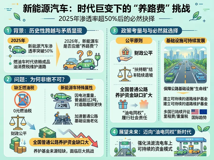 电车终结“免费路权”?当渗透率跨过50%,“油电同权”下的养路费大变局 第1张 电车终结“免费路权”?当渗透率跨过50%,“油电同权”下的养路费大变局 第1张