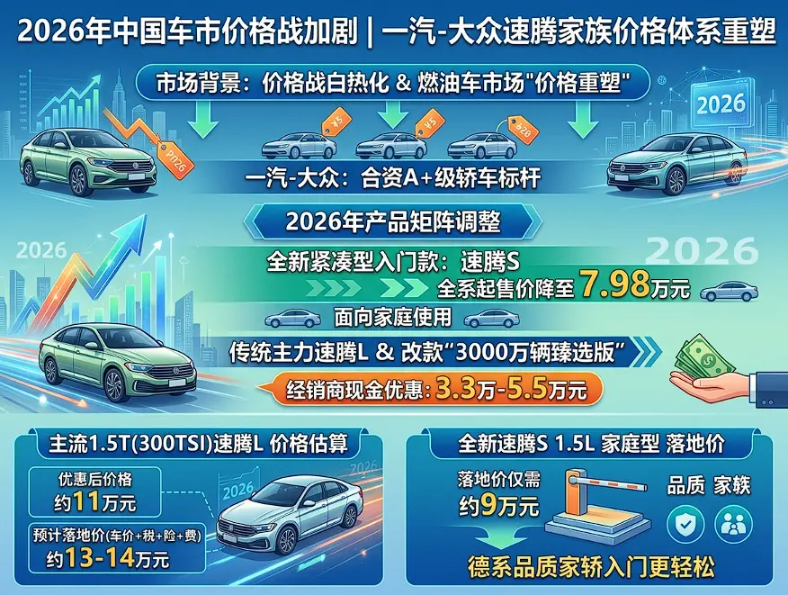 新速腾报价_2026速腾S报价指南