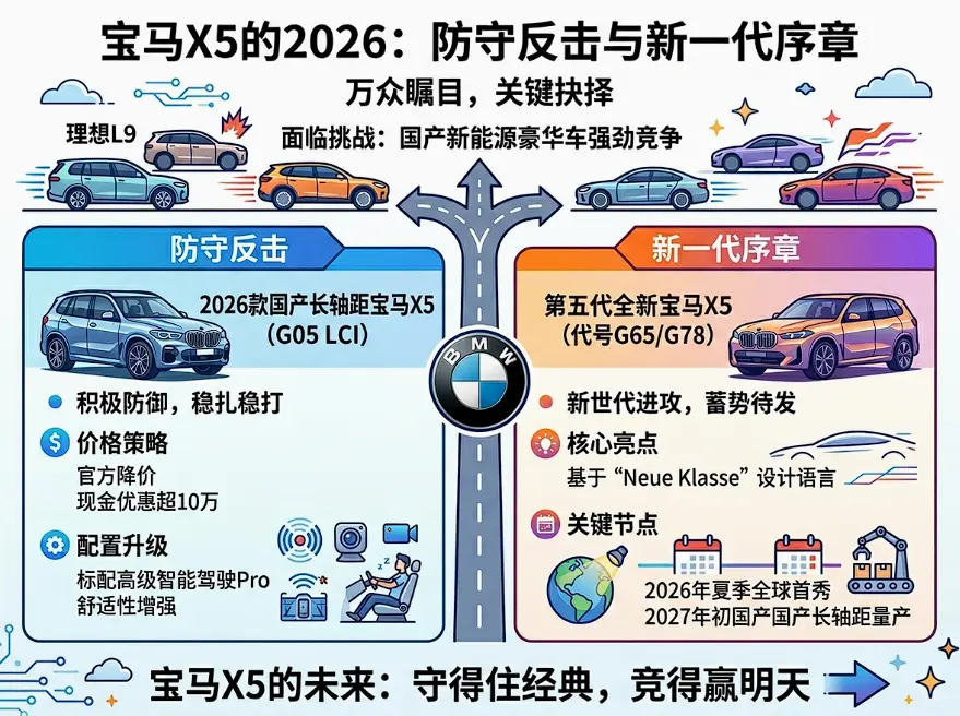 抄底还是等换代？深度解析全新宝马X5：价格屠刀下的“旧贵族”反击战